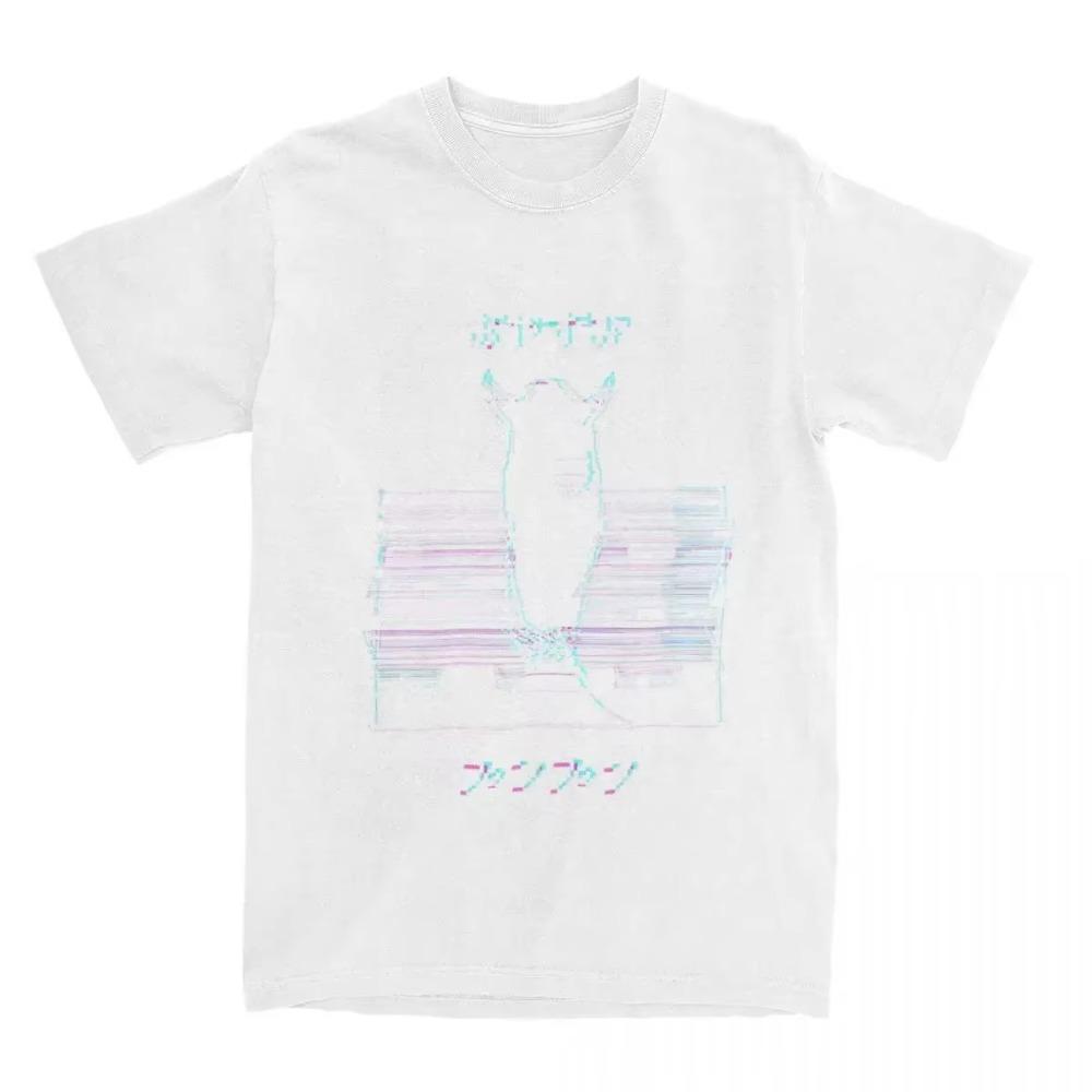 

Крутые Глючные Оясуми Спокойной ночи Пунпун Футболки для Мужчин Женщин Футболки Рубашки Одежда для Вечеринок XXXXXL белый