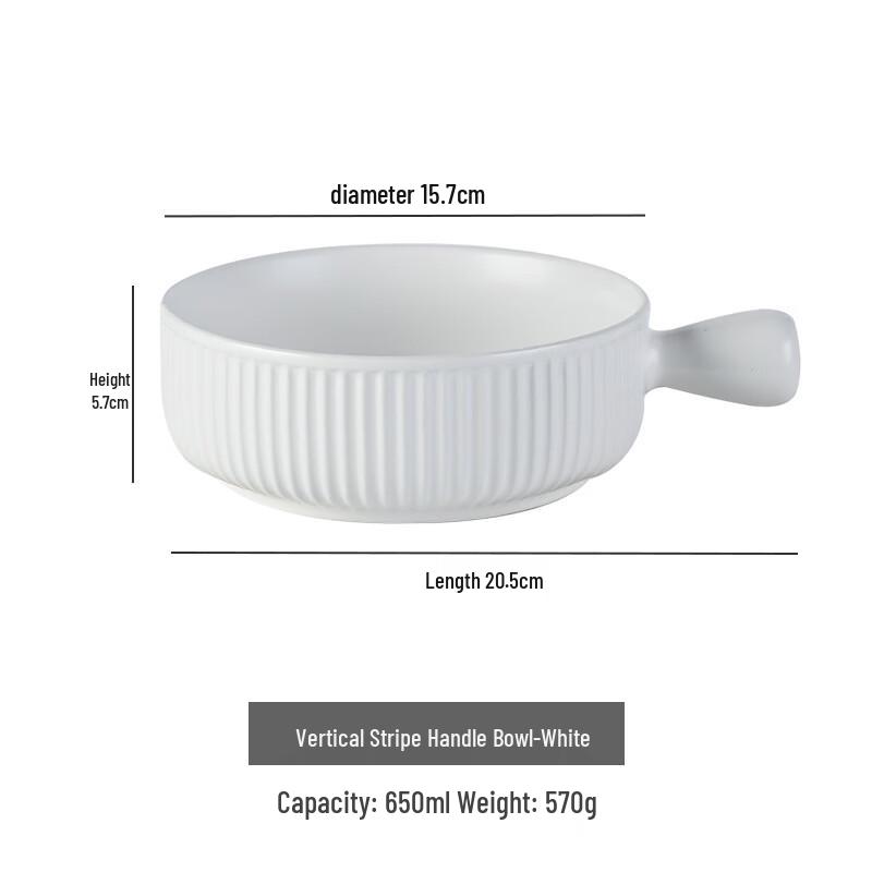 Shangqi Ceramic Handle Bowl