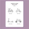 Nonslip Rubber Bikes Handlebars Grip Universals Kid Bikes Grip Scooter Foldings Bikes Handle Grip Cycling Accessory