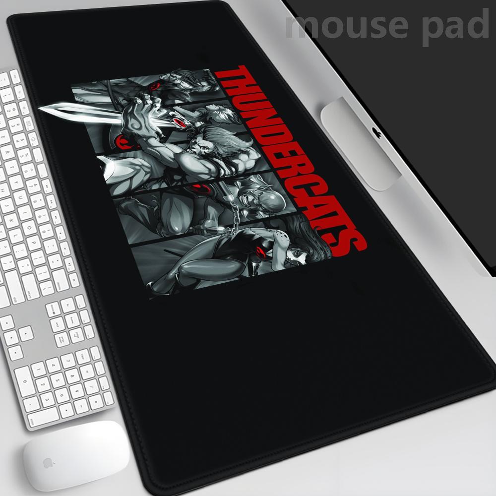 ThunderCats Cartoon Large Mouse Pad PC Gaming Accessories Landscape Rubber Computer Desk Mat Extended Pad