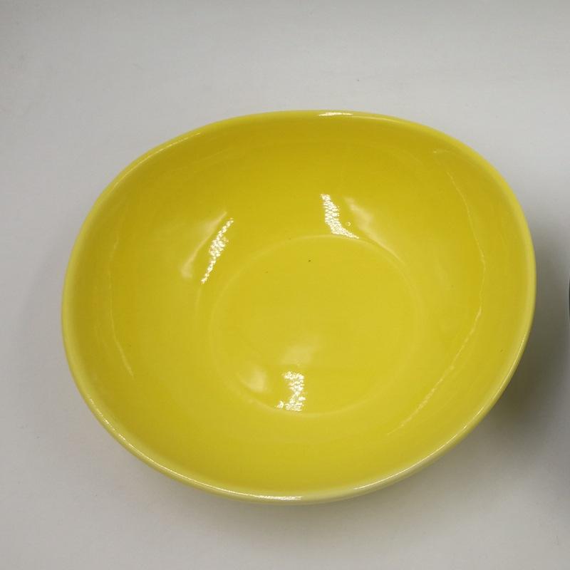 Миска для соуса для хот-пота, миска для ароматного соуса, красочная посуда, закуски, миска с одним ушком для арахиса, соусница для приправ самообслуживания