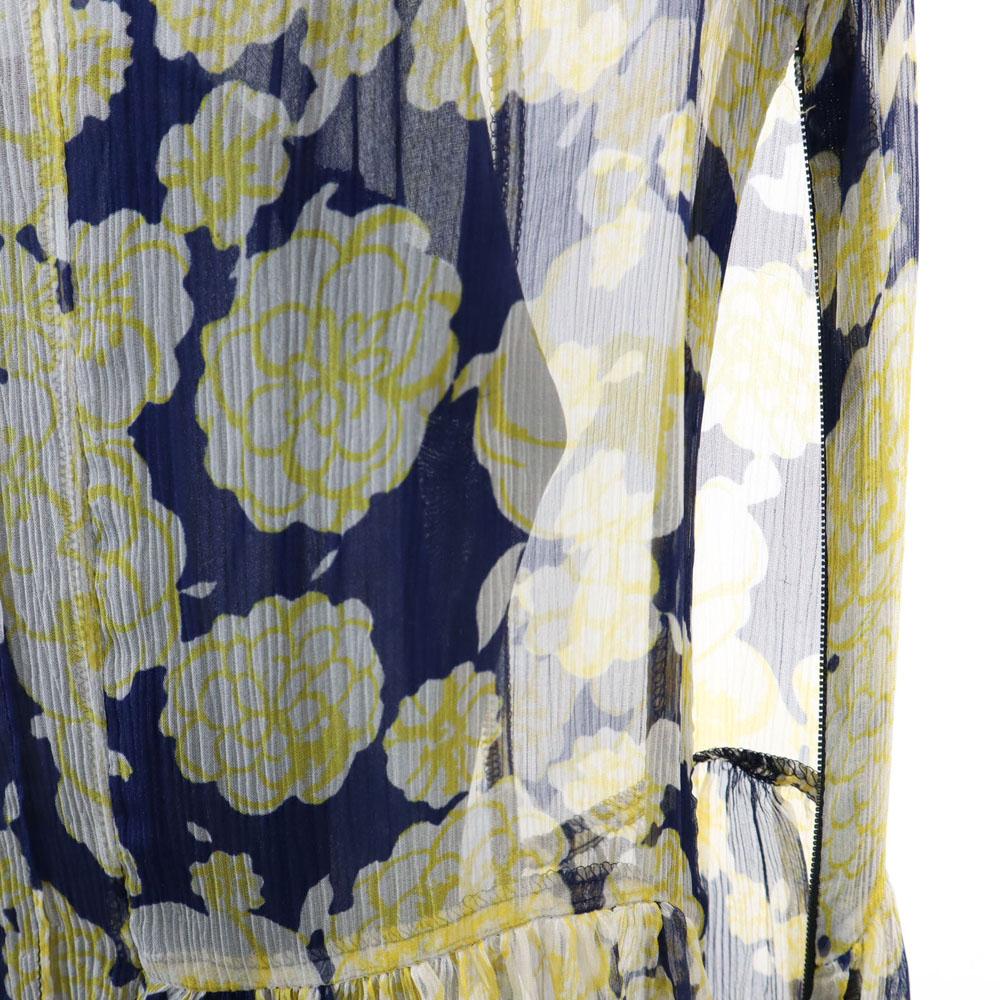 MAX&CO silk Overall handle Short sleeve Sheer mini dress Women Used