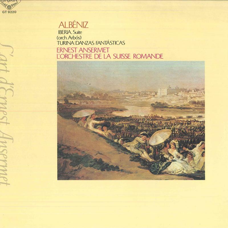 

LP Record ERNEST ANSERMET LORCHESTRE DE LA Albeniz Arbos Iberia Suite Turi GT9220 LONDON 1979 Japan Obi Classical