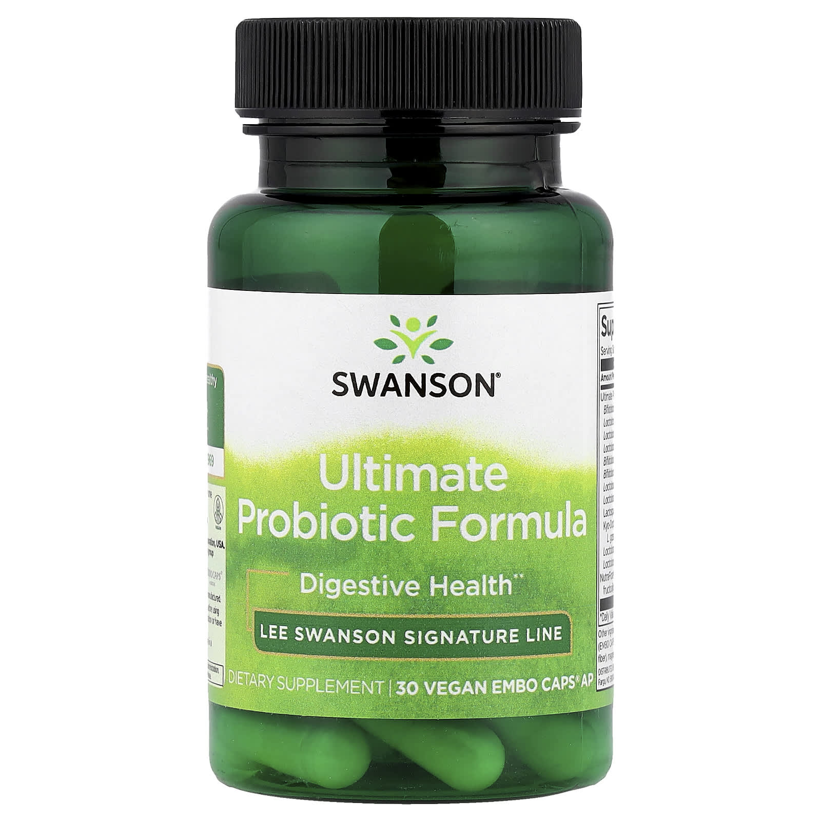 

Ultimate Probiotic Formula, Veggie Embo Caps Ap 30 Tablets
