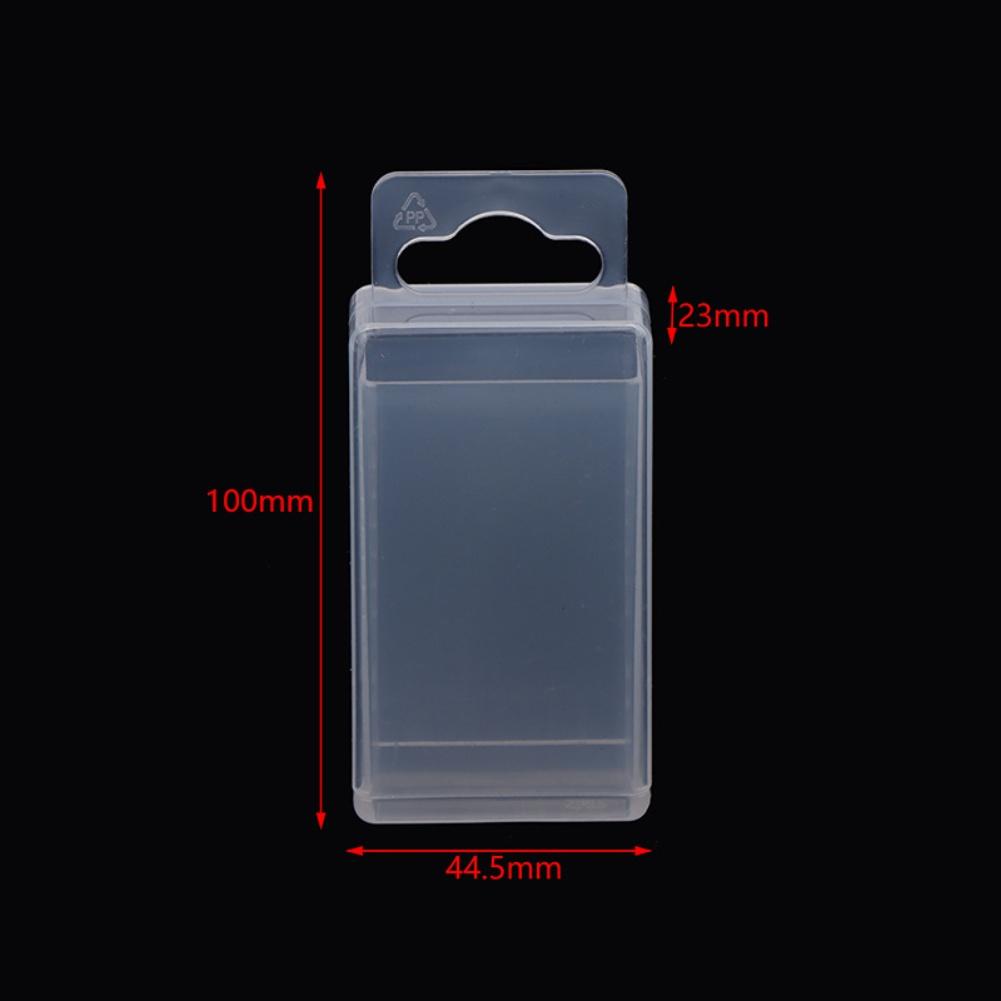 Twist Drill Bits Milling Cutters Storage Boxes Transparent Empty Box Plastic Toolbox Rectangular Telescopic Box Tools Accessorie