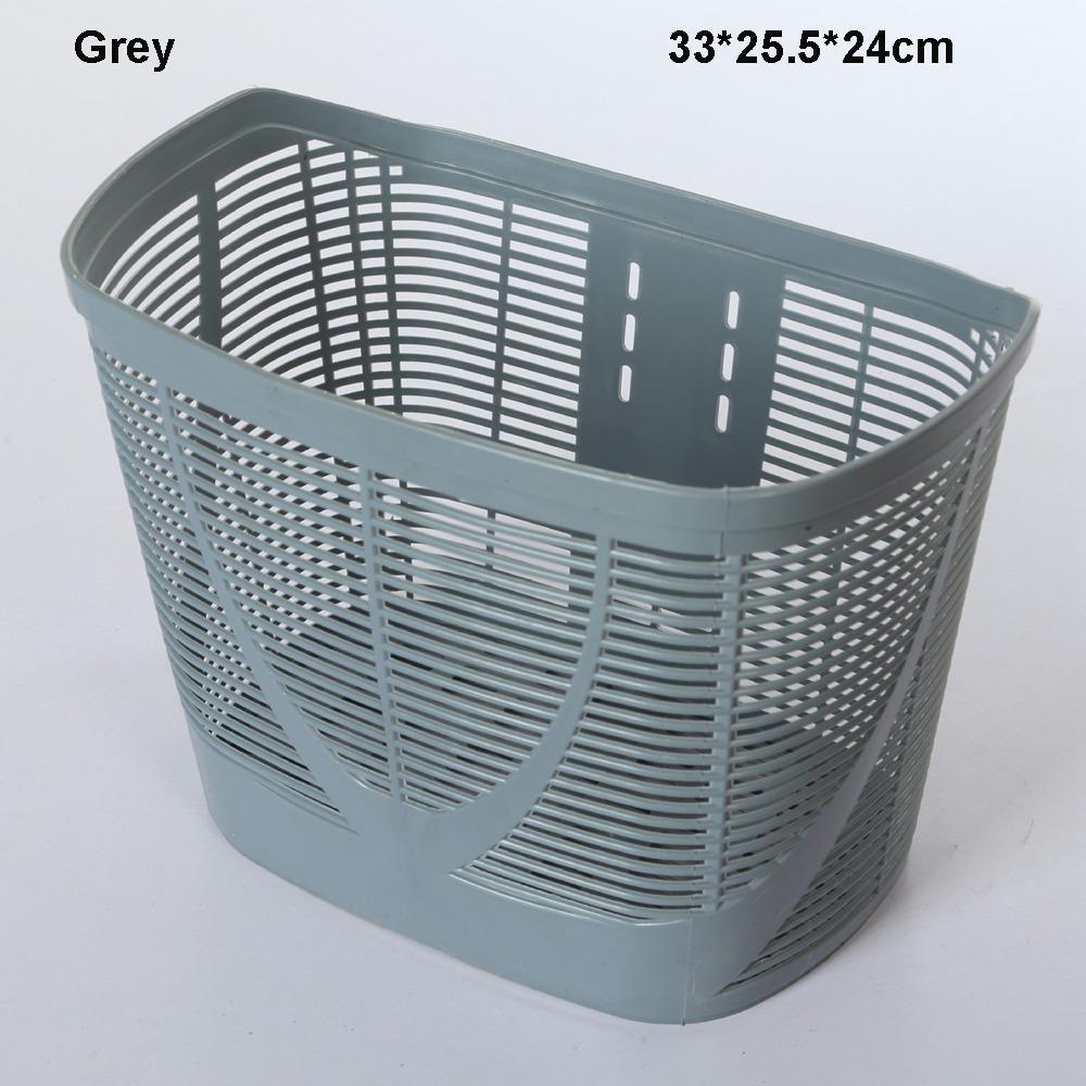 Coș Gol pentru Bicicletă Copii, Plastic, Coș Față pentru Elevi, Accesorii Ciclism Spate