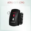 12V/24V 20A Waterproof Marine Grade Momentary ON OFF Red Backlight Rocker Switch for Car Boat RV Truck Horn Winch Polarity Start Battery Switches5