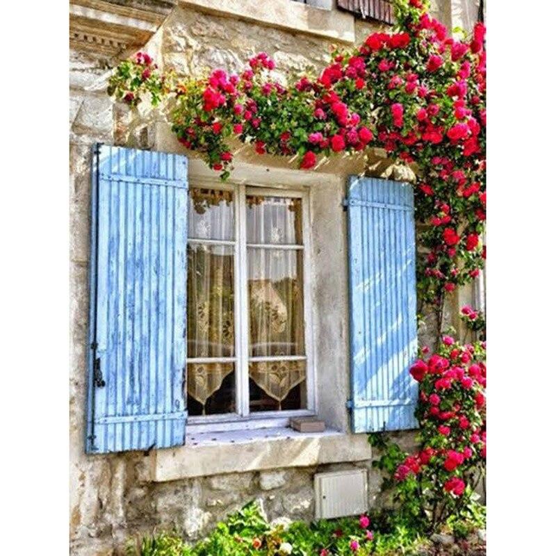 DIY 5D Diamant Malerei voller RoundDrill Harz Landschaft Diamant Kunst Stickerei Blume Haus Kreuzstich Handwerk Wohnkultur