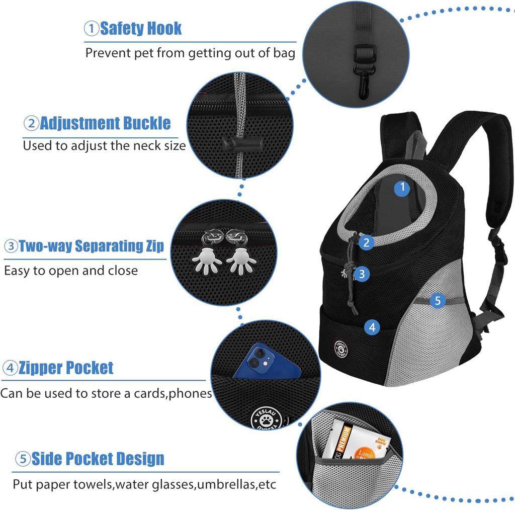 Mochila Portamascotas para Perro al Aire Libre Transpirable Camuflaje Productos de Viaje Bolsas Para Perro Pequeño Gato Chihuahua Teddy Mochila de Malla