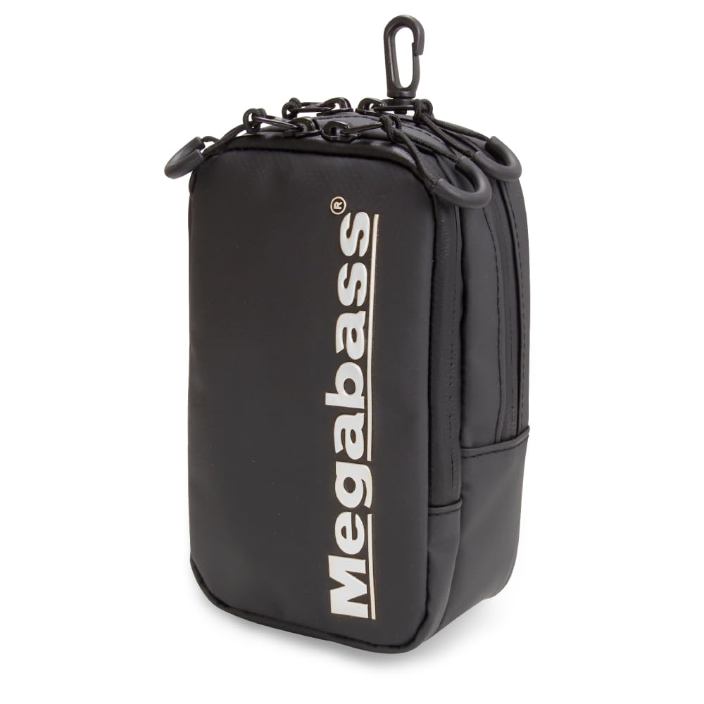 Megabass Mobile Pouch II Рыболовная сумка, Черный/Белый