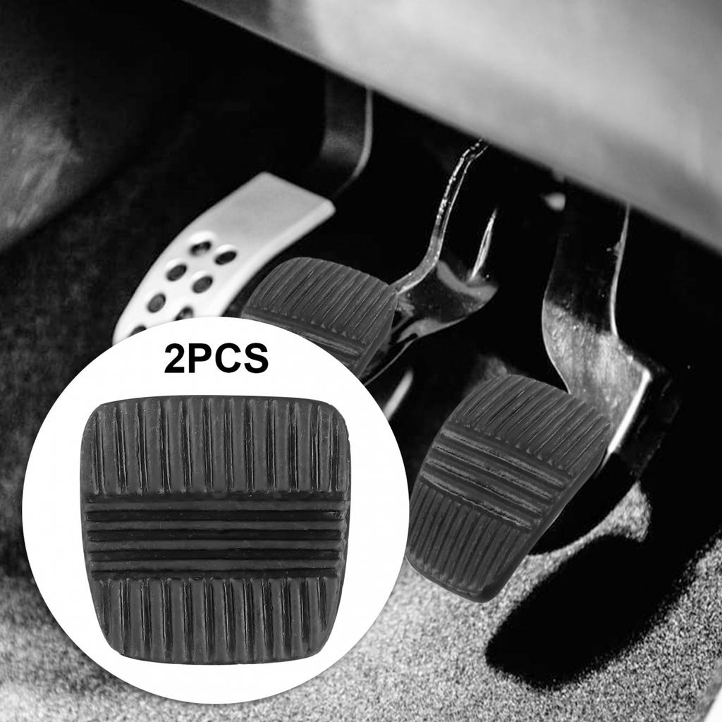 2Pcs Car Brake Clutch Pedal Rubber for Pads Cover 49751-NI010 for Nissan MQ