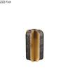 Golden Geometry Vase Artificial Flower Decorative Flowers Pots Desk Decoration Leather Floral Vases Room Aesthetic Decor