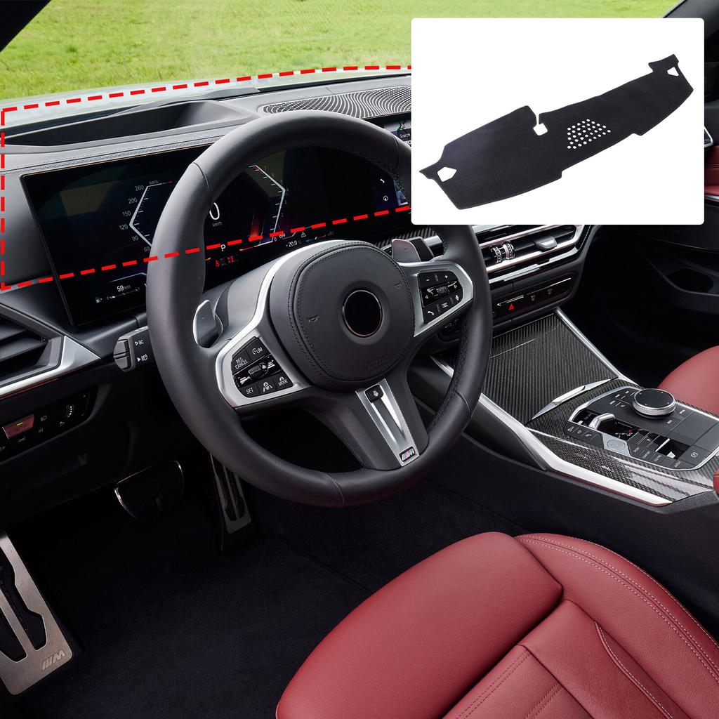 Sun Protector Dashboard Mat Dash Cover Dashmat Pad For BMW 3 Series G20 2018-22