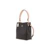 Coach Town PVC Leather Bucket Bag Handbag Small Women's Brown (Unisex) Handbags 2312 IMTL9