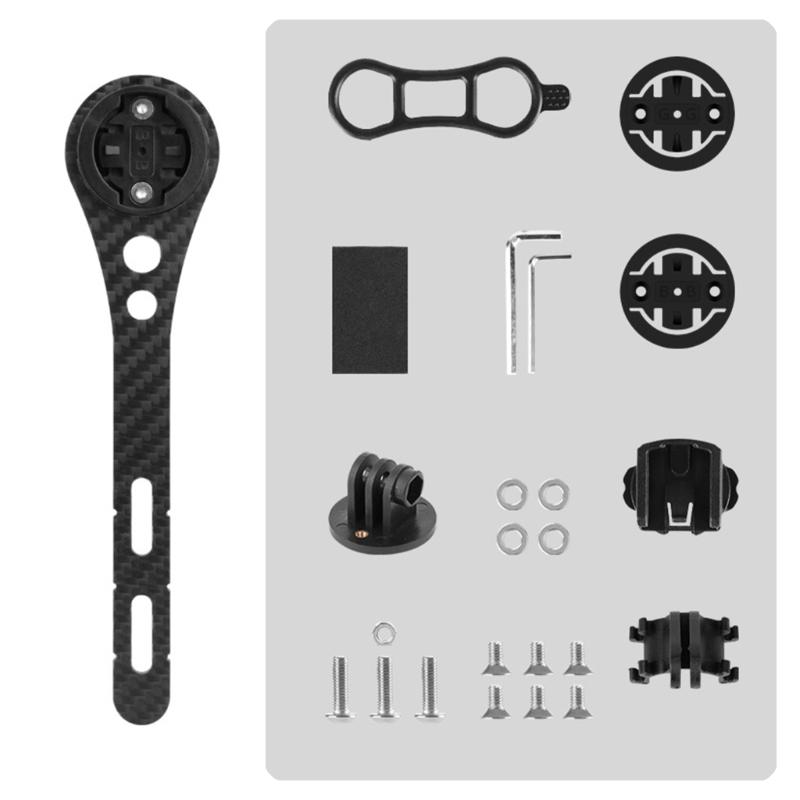 Bicycles Computer Mount Stand Extension Mount Brackets Cycling Bikes Stem Extension Holder, Front Bicycles Handle Mount