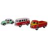 Volkswagen Coca Cola 3dílná dárková sada 1/72 kovových modelů aut od Motorcity Classics