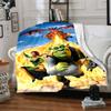 1pc Shrek4 Blanket, Gift, for Men and Women, Soft Blanket, Good for Sofa Bed Couch Travel, Lightweight Flannel Blanket