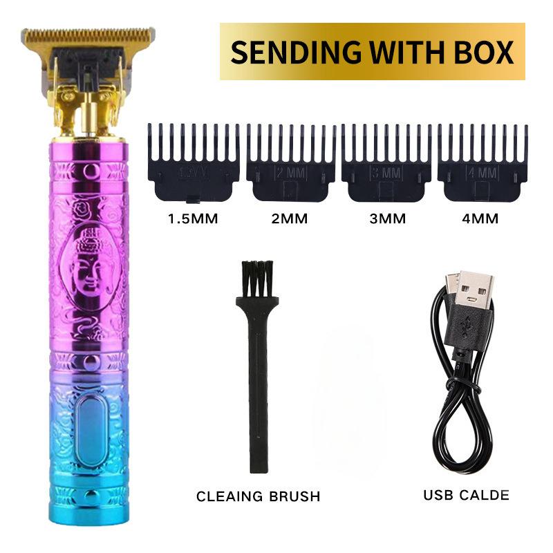 Hair Cutting Machine for Men Professional Hair Trimmer T Blade Trimmer Zero Gapped Trimmer Cordless Rechargeable Beard Trimmer