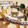 Assembling Design Electric Train Electric Powered Educational Model Set  Children's Toys