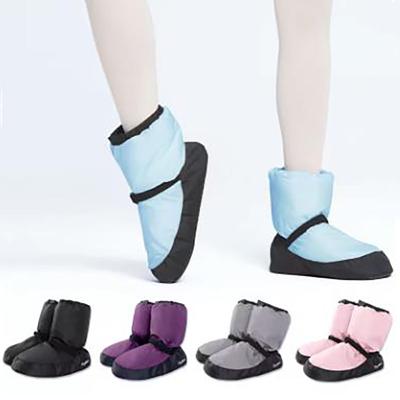 Ballettschuhe für Mädchen und Frauen, Warm-Up-Booties, Nationaltanzschuhe, Winter-Tanzstiefel, warme, rutschfeste Ballerinastiefel, Trainingsschuhe