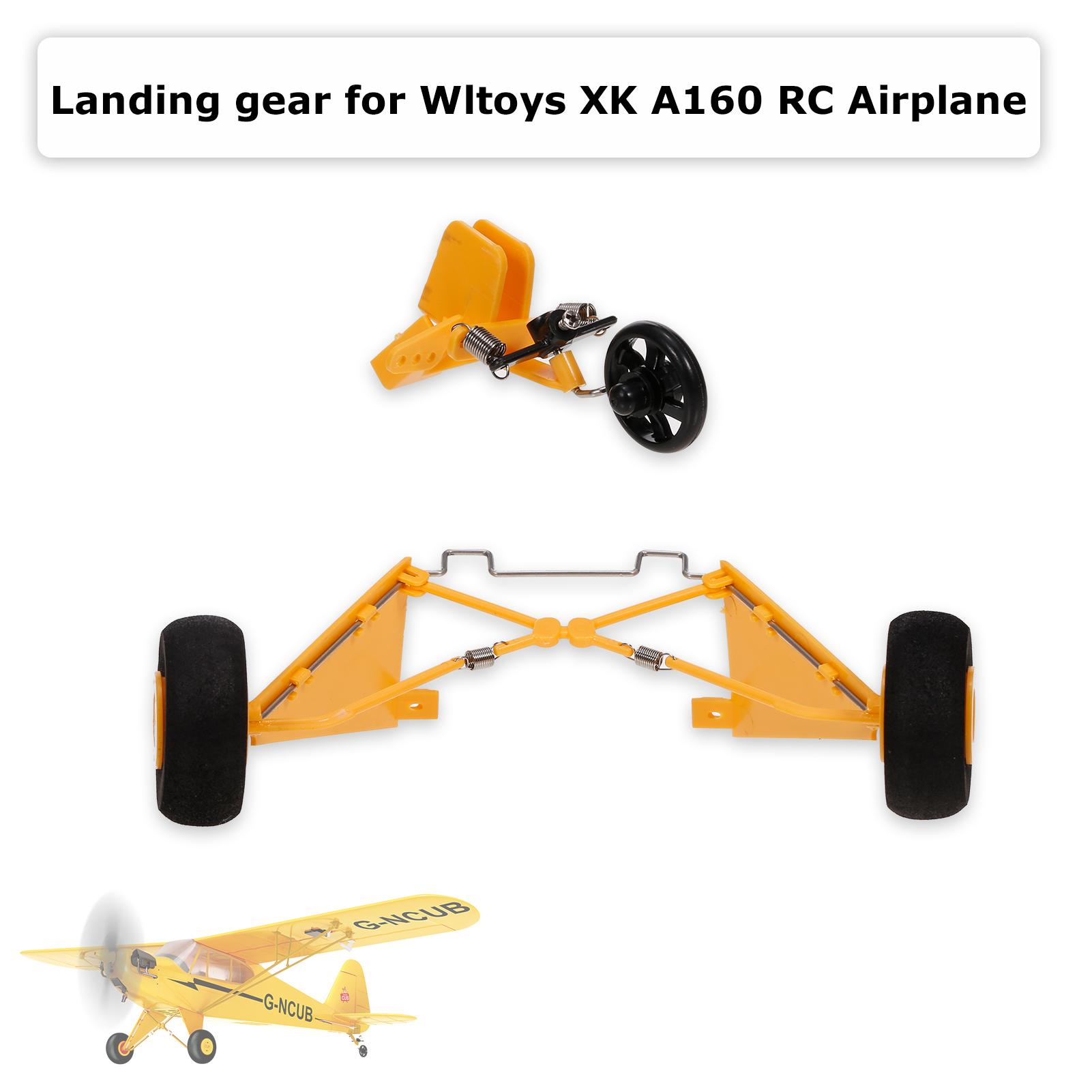 

A160.0007 Front Landing Gear for Wltoys XK A160 RC Airplane Aircraft Spare Parts Glider Accessories жовтий