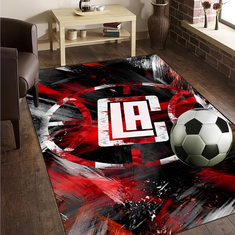 Clippers Ice Rug Office Carpet Non-Slip Mat, Chair Rug Floor Covering for Gaming, Bedroom, Living Room , Home Decor Christmas Gift