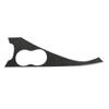 Car Interior Water Cup Holder Panel Trim Cover Decor Sticker Carbon Fiber Look For Infiniti Q50 2014-2019