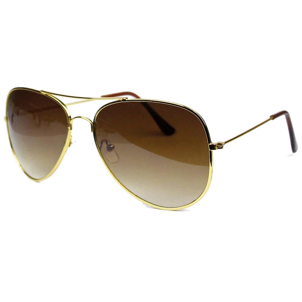 FOENIXSONG Pilot Sunglasses Women Men Gradient Mirrored Blue Silver Gray Classic Eyewear Sun Glasses Fashion