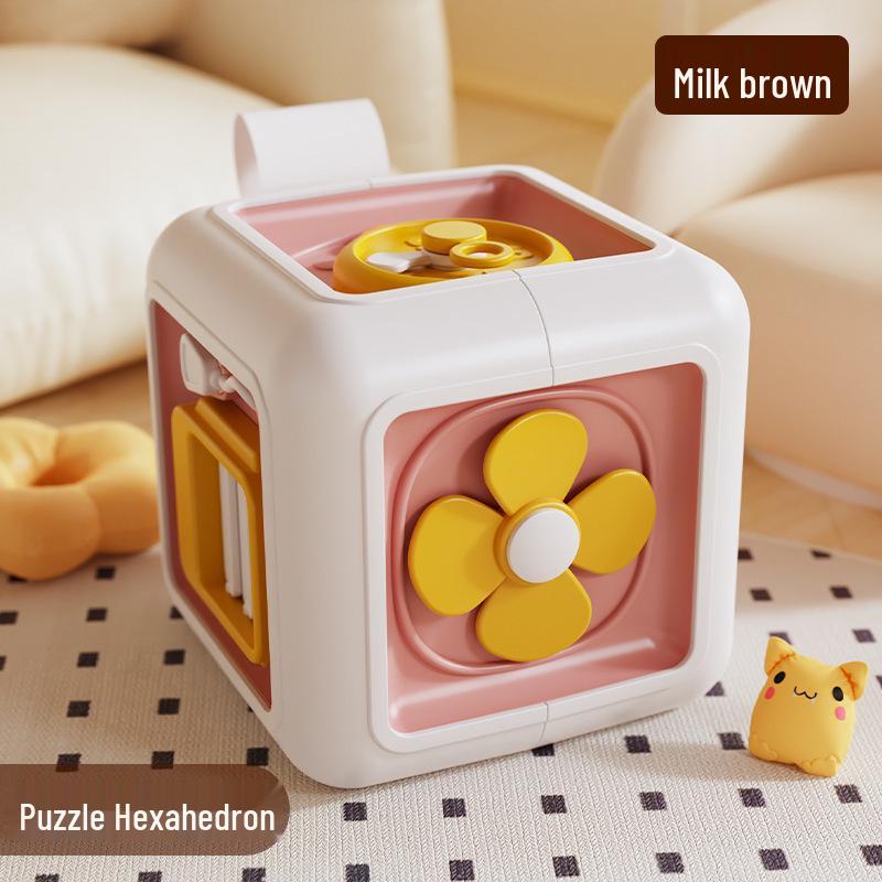 

Baby Interactive Sensory Spin Ball - Six-Sided Educational Toy