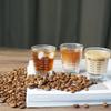 2Pcs 30ml Glass Measuring Cup Set, High Temperature Resistant Espresso Cup Microwave Safe Graduated Cup Kitchen Essentials