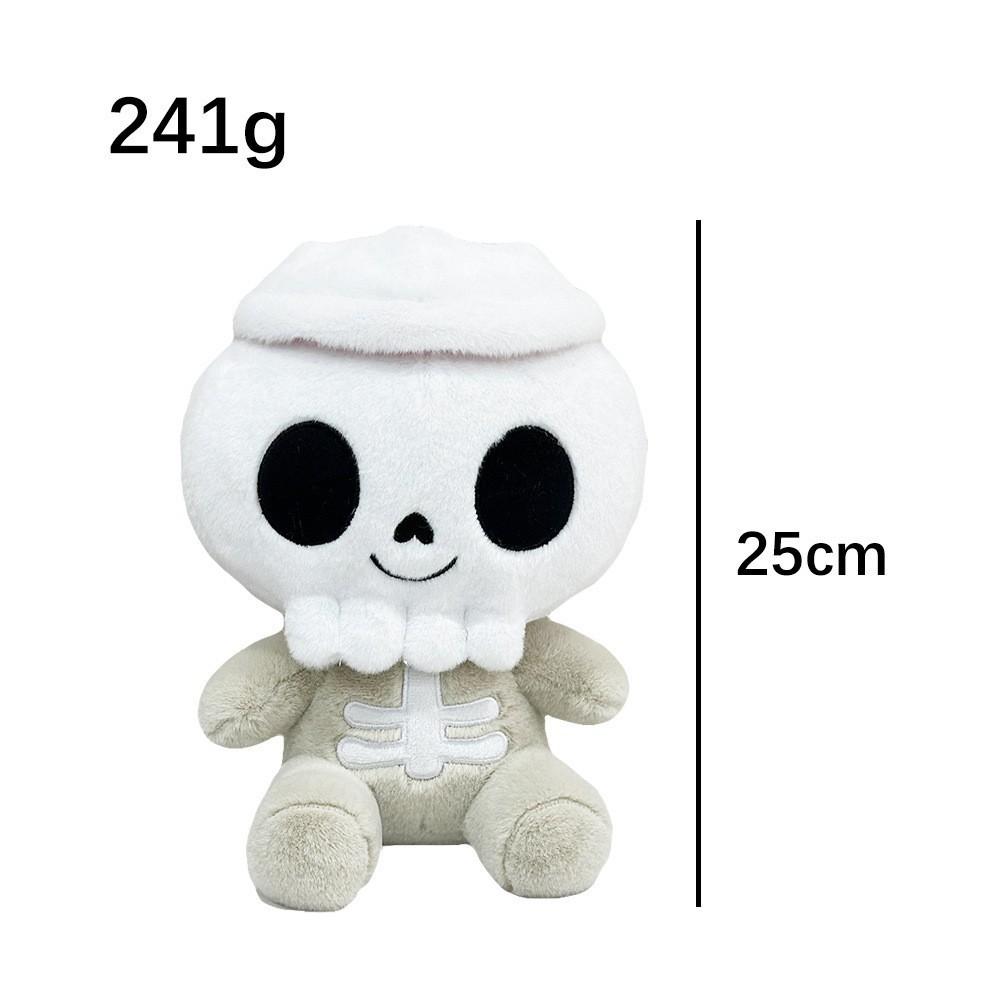 Cross-border New Product 2025 Halloween Ghost Short Plush Toy Doll with PP Cotton Filling 31-50cm Height 14 Years & up