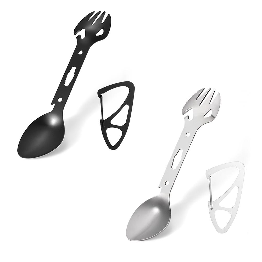 Satın alın Outdoor Spoon Fork Tool Kits Fish Harpoon Camping Wrench