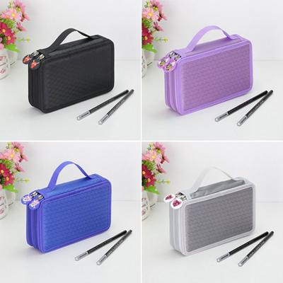 Double-Layer Pencil Case Polyester Pencil Box High Quality Stationery Pouch