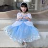 2025 Spring Cinderella Princess Gown for Girls - Halloween Dress