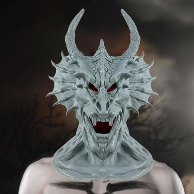 Halloween EVA Dragon Head Lightweight Versatile for Dress Up Realistic