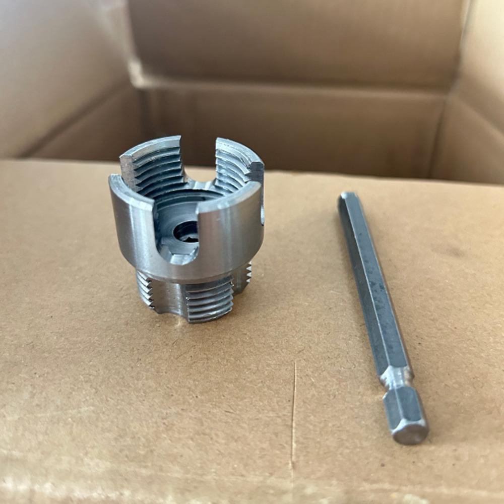 

Электродрель Шестигранные Метчики 4/6 Отверстие для Водопроводной Трубы Открывалка Резьбонарезчики для Водопроводных Труб 6 Point