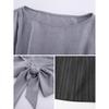 Women's Elegant Striped Wide-Leg Pants Set
