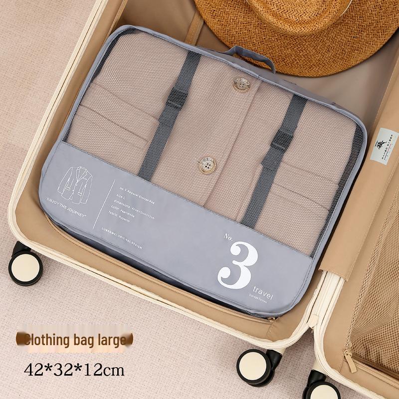 Travel Organizer Bags: Suitcase Storage for Clothes, Underwear, Pants, and Shoes - Ideal for Business Trips