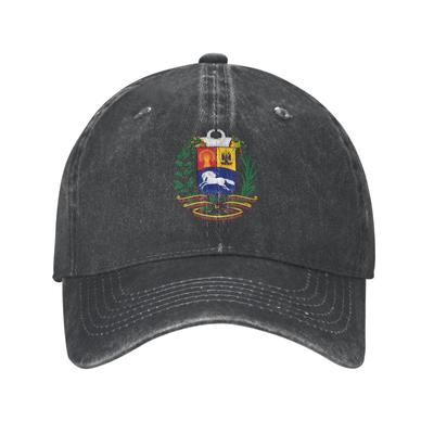 Punk Baumwolle Wappen von Venezuela Baseball Cap Unisex Frauen Einstellbare Papa Hut Outdoor