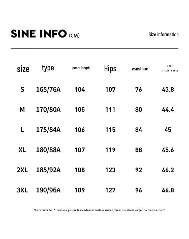 GIOVANNI VALENTINO Men's Fleece Lined Straight Leg Casual Trousers