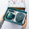 Conjunto de Presente OLOEY Caneca de Vidro com Temperatura Constante