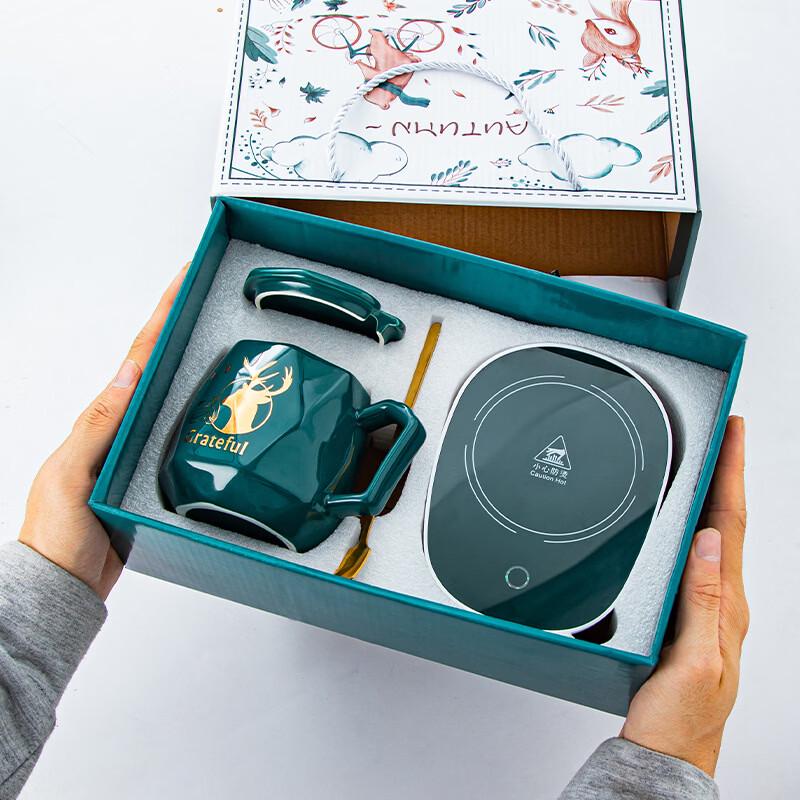 

OLOEY Constant Temperature Glass Mug Gift Set