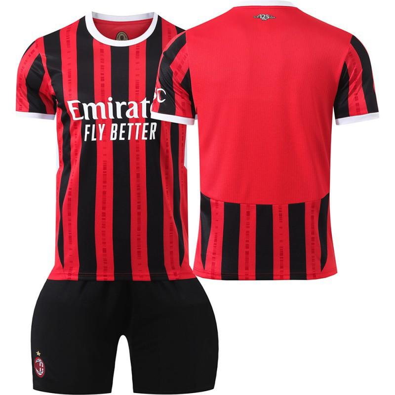 

2425AC Milan Football Jersey No. 9 Giroud 10 Leo 11 Pulisic 19 Olympics Set Edition 22-yard