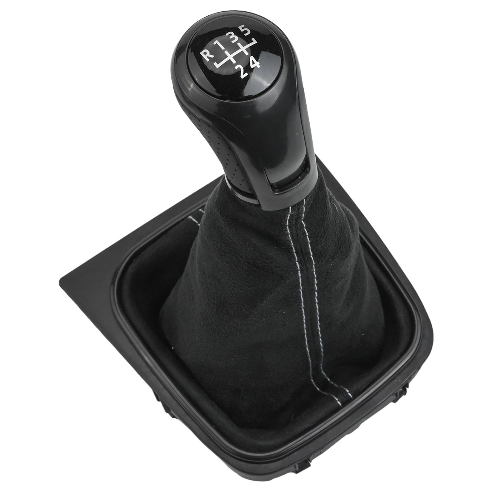 

1pcs 5/6 Speed Car Gear Shift Lever Knob Boot For Golf For Jetta Automobile Manual Shift Lever Knob Protective Cover