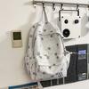 Schoolbag American Style Star Backpack Male and Female College Students High Value Ins Large Capacity Lightweight Simple Junior High School Bag