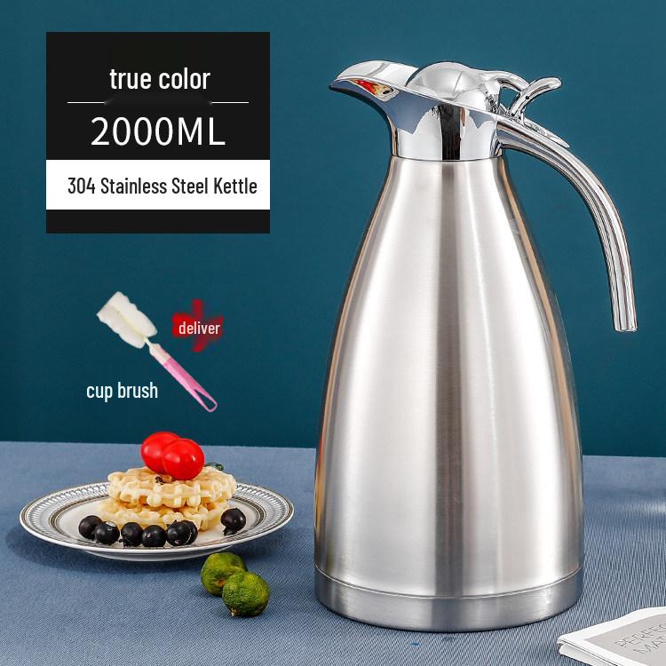 304 Stainless Steel Insulated Thermos Pot and Water Bottle with Candle Glaze.