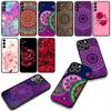 Hülle für Xiaomi Redmi 15 A5 9A 9T 10A 10C 9C NFC 15C Note 11 9 10 Pro 8T 4G 5G Handyhülle Florales Paisley Rose Blume Mandala
