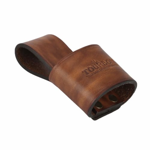 TOURBON Hammer Holder, Leather Tool Holder for Hatchet and Nail Puller, Holster with Belt Loop