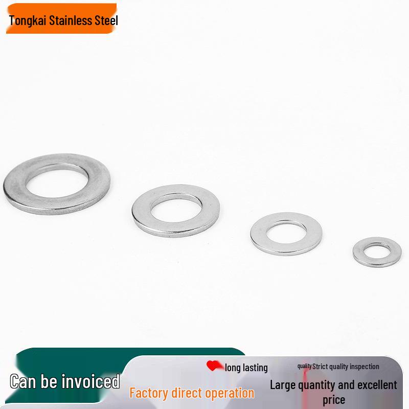 Thickened Stainless Steel Flat Washer - Complete Specifications