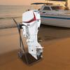 Outboard Boat Motor Cart, Engine Carrier, Multi Purposed Engine Stand, Foldable Boat Engine Dolly for Motors up to 30HP
